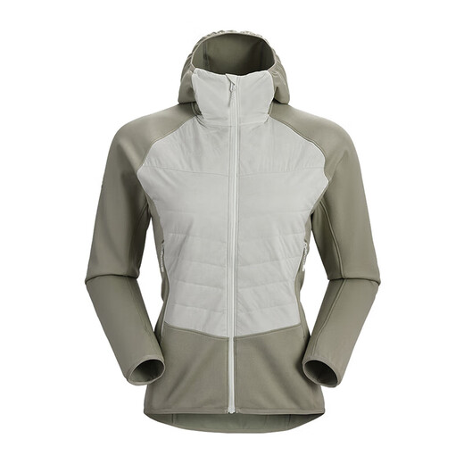 凯乐石（KAILAS）AR 40 运动户外滑雪登山保暖透气连帽棉服外套 女款 玄青黑 XS