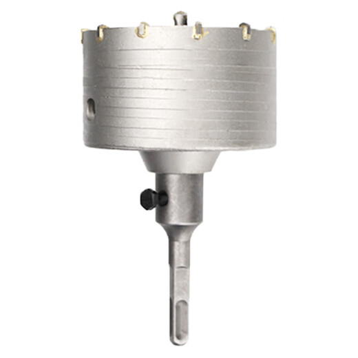 Dane impact drill electric hammer wall hole opener wire box cement wall hole air conditioning household pipe dry drill bit wall penetration tool square handle 110 post 110 hole opener (86 wire box