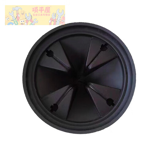 Shushe kitchen garbage disposer anti-splash ring kitchen waste crusher seal ring sink plug water plug splash guard accessories 1 diameter 87MM / InsinkEasy and other three-point buckle