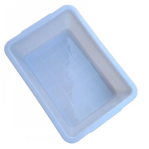
Large square water basin thickened white plastic basin rectangular basin frozen basin food basin turtle basin [extra thick 693] 61*41.5*17.5cm