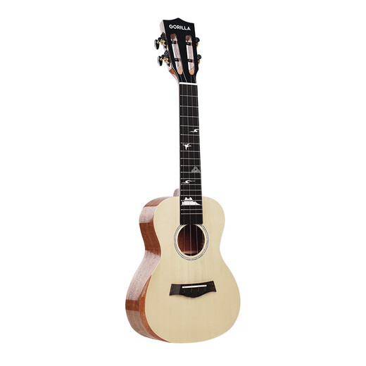 Grera Ukulele Y01R Spruce Mahogany veneer for beginners 23 inches 26 inches small guitar Yuntao back veneer (electric box model) + luxury gift bag + 26 inches