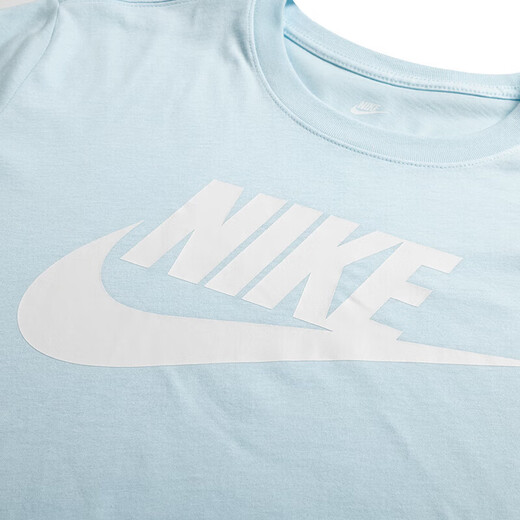 耐克（NIKE）运动套装男士 字母大标纯棉短袖T恤 AR5005-474+DV9858-010 M