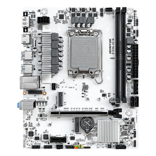 
Jingyue H610/B760/Z690 Z790 Xuemeng motherboard INTEL gaming motherboard/ITX motherboard adapted to 12100F/12400F/12600KF/14600KF single motherboard Jingyue B760M-HD W motherboard