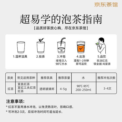 宜茶宜昌红茶2025新茶高山云雾口粮茶尝鲜装自饮茶100g