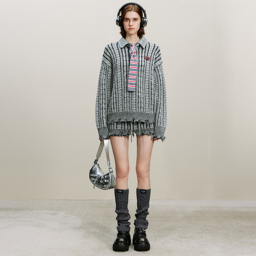 PHORM shopping mall same style 2025 autumn new fashion suit H24532536 light gray XS