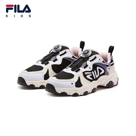 FILA children's shoes running shoes 2025 winter men's and women's middle and large children's sports shoes cat claws