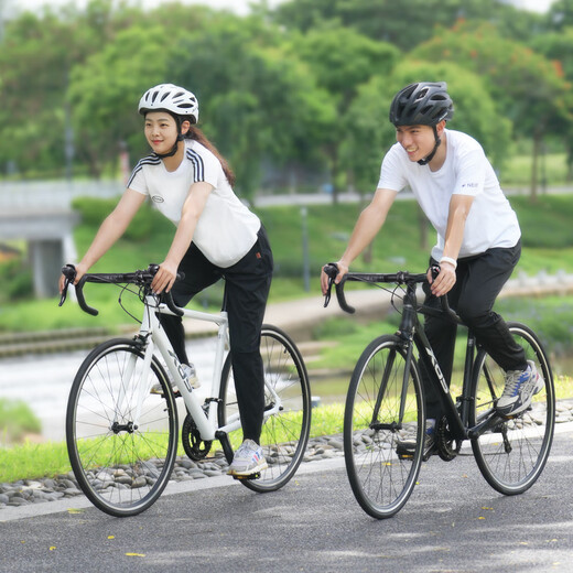 XIDESHENG READ BIKE 25 RC200 Erwachsener Auto 14 Geschwindigkeitsgetriebe Auto Schwarz Silber 700 ° C*480 mm