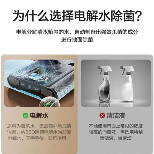 苏泊尔（SUPOR）洗地机家用双滚刷洗地机吸拖洗一体机智能自清洁拖地机W86D 专柜款W86D+清洁大礼包