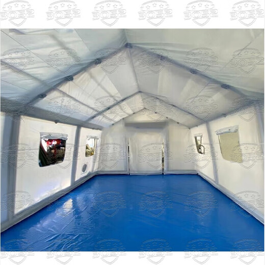 3052 Rescue Tent Emergency Earthquake Rescue and Disaster Flood Control Command Inflatable Tent Blue (5*6) 30 Square FX-1