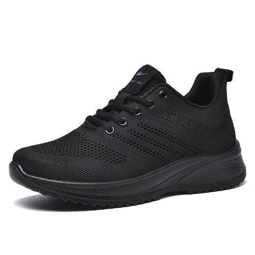 
Double Star Bate Flying Mesh Running Sports Women's Shoes for Spring All Seasons Comfortable Breathable Light Wear-resistant Travel Work Casual Shoes