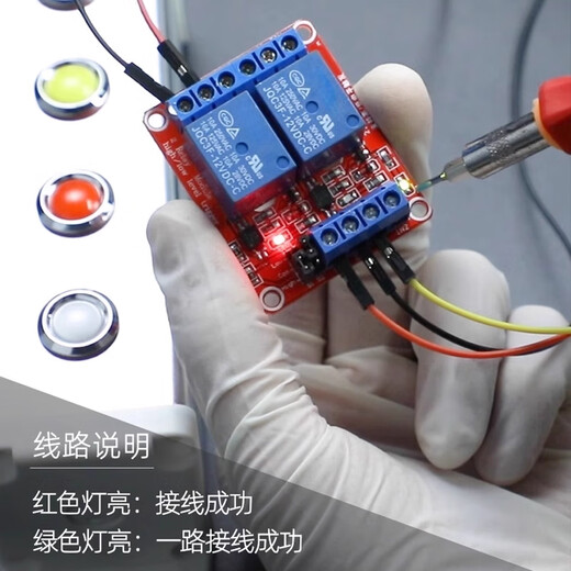 ZAVE relay module optocoupler 2-way 24V