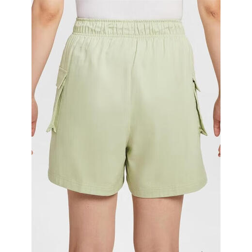 耐克（Nike）工装短裤女裤夏季新款运动裤宽松舒适透气梭织五分裤子 IH9273-397绿色 S