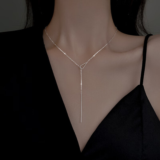 Laomiao 925 Collier en argent sterling pour femmes 2025 Nouveaux accessoires de niche de luxe légers