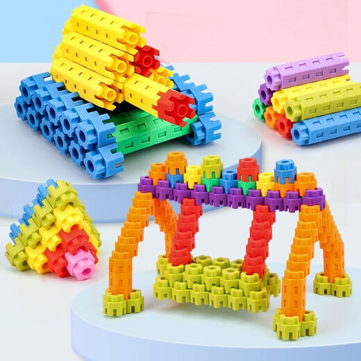 Hexagonal Pellet Pädagogikspielzeug für Kinder für Jungen im Alter von 3 bis 6 Jahren Kindergartenbabys Frühbildungspädagogisches Bildungsspielzeug 22 hexagonaler Bausteine (Einführung Version)