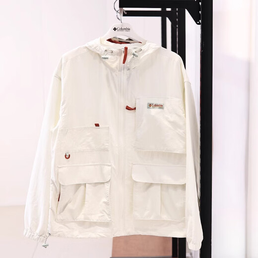 Columbia 25 Spring and Summer Nuevas parejas al aire libre Men and Women Retro Waterproof Jacket Dry We2798 Auténtica oficial 125 Fit Slower S (170/92a)