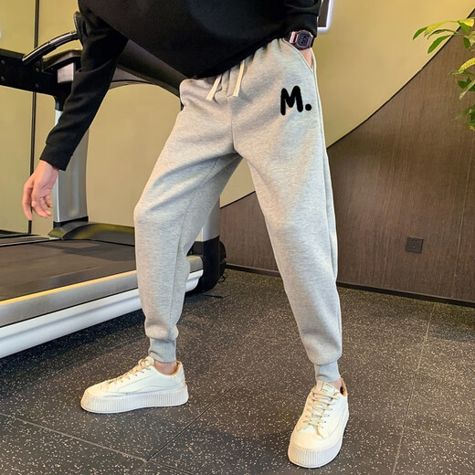 Septwolves (Septwolves) Broken Code 2025 Herren Sommer Neue Neun-Punkte-Modemarke Herrenhosen Casual Thin Slim Sports Hosen Black K11155 M 115Jin [Jin entspricht 0,5 kg]