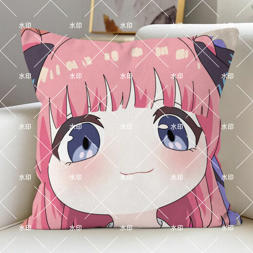 
Seiri Q version of the five-sized flower-marriage peripheral pillow Nakano Miku Nakano Mayu Nakano Nino pillow dormitory pillow Five-sized flower-marriage BZ1391 45x45cm pillow case + pillow core
