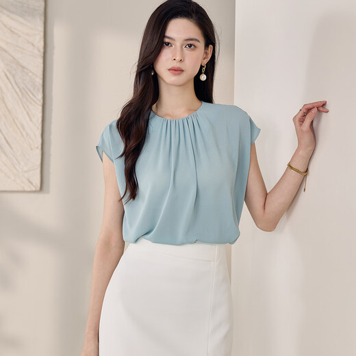 Roeyshouse Royshouse Demperament Demperament Eleve Шифоновая рубашка 2025 Летняя новая модная рубашка Light Men Shop Top 12109 светло -зеленый m m