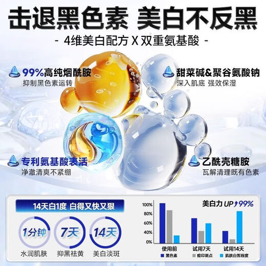 左颜右色美白洗面奶控油持证淡斑亮肤男士专用洁面SN6296 [控油亮肤]美白洁面乳100g*1