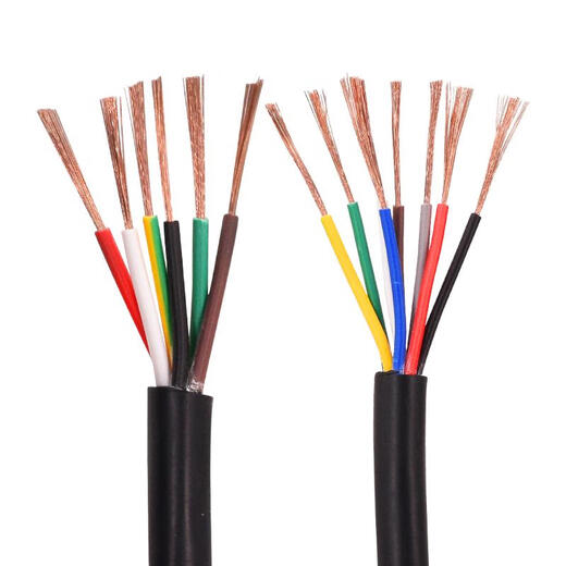 Dow Brothers signal line RVV2 core 3 cores 4 cores 5 cores 6 cores 7 cores 8 cores 10 cores 0.20.3/0.5 control cable RVV4 cores 0.3 square meters per roll 100 meters