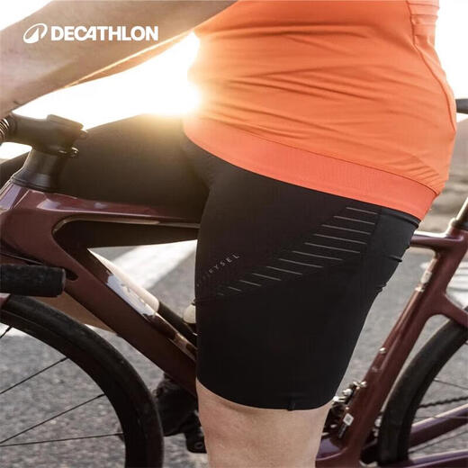Decathlon Cycling Jersey Cycling Pants RC100 Anti-UV Cycling Sports Tight Women's Cycling Trousers M-4323707