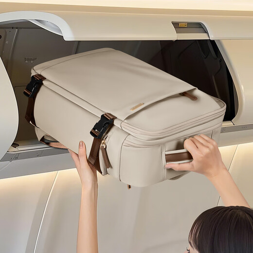 Golf (GOLF) backpack women's travel backpack 17.3-inch computer bag student school bag dry and wet separation multi-compartment business bag