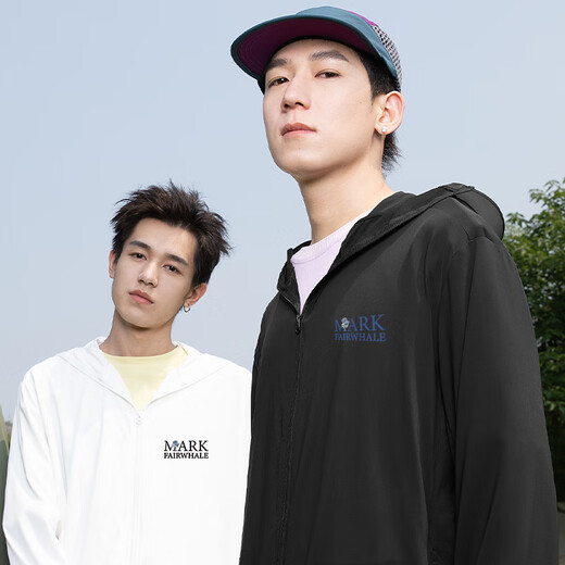 Mark Huafei high-end ice silk sun protection clothing men's summer anti-UV fishing quick-drying sun protection clothing jacket light gray L