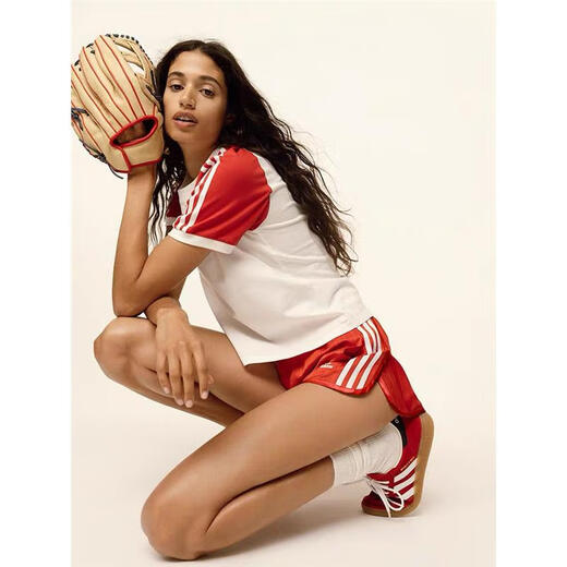 Adidas Clover 2025 Summer New Casual Breathable SPORTY RICH Sport Short Sleeve JI9274 JL9275 JI9275 S
