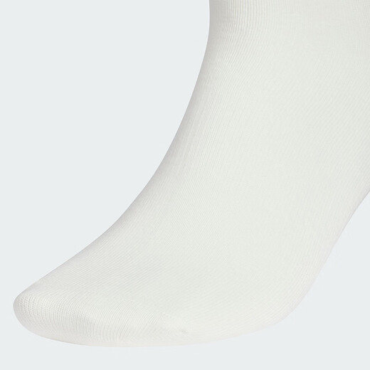 阿迪达斯 （adidas）三叶草男袜女袜 秋季新款运动袜短袜子舒适透气训练休闲袜三双装 KF4997/汉玉白/黑色/冰晶蓝 S
