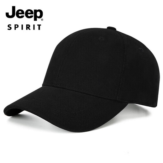 Jeep (JEEP) hat men's baseball cap four seasons peaked cap fashionable and versatile hat for young, middle-aged and elderly men and women brand hat A0600