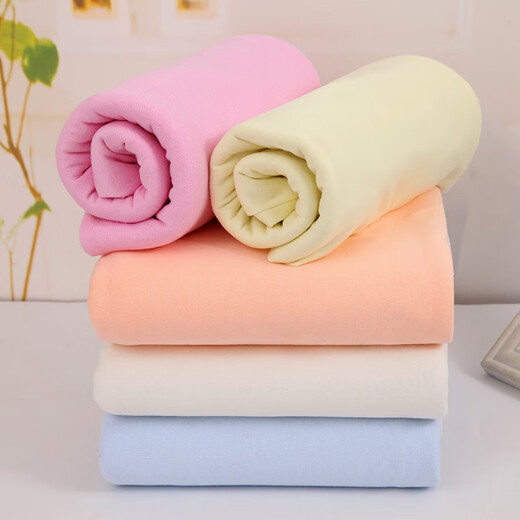 Baby Pure Cotton Diaper Absorbants, respirant et lavable Baby Meson Couches de méson doux et confortables Super absorbant 45x50cm 10 Packs Rose