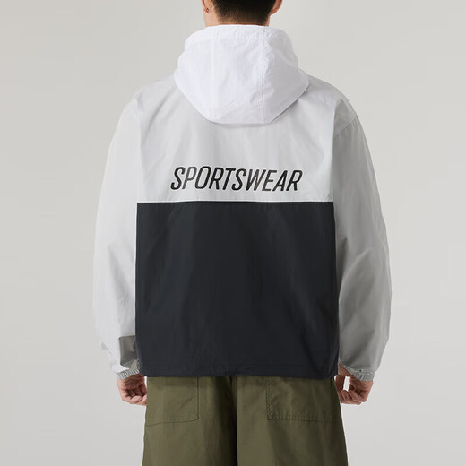 
Nike (NIKE) men's jacket 2025 summer new outdoor fitness running training suit windproof hooded jacket casual top HJ1958-025 S
