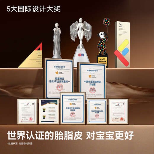 Betis baby sleeping bag constant temperature vernix leather children's split-leg sleeping bag infant and toddler anti-kick quilt pajamas autumn and winter medium thick Wanwan S