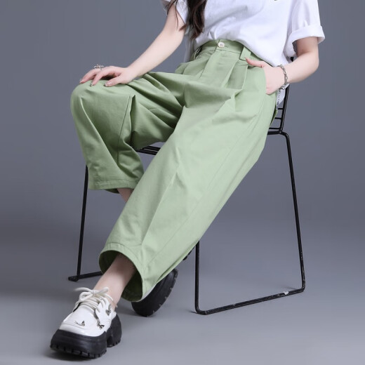 浪子闲话100元3件春夏季女装断码直筒阔腿裤数量有限售完为止 yzs16813蓝色 26