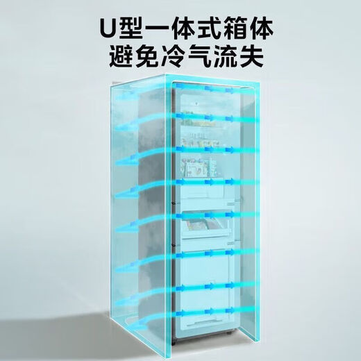 Midea refrigerator 239 liters household refrigerator three-door three-temperature three-door air-cooled frost-free 271-liter dual inverter refrigerator first-class energy efficiency small household refrigerator subsidy 20% commercial refrigerator Midea produced (Hualing) 219 liter three-door direct cooling upgraded model