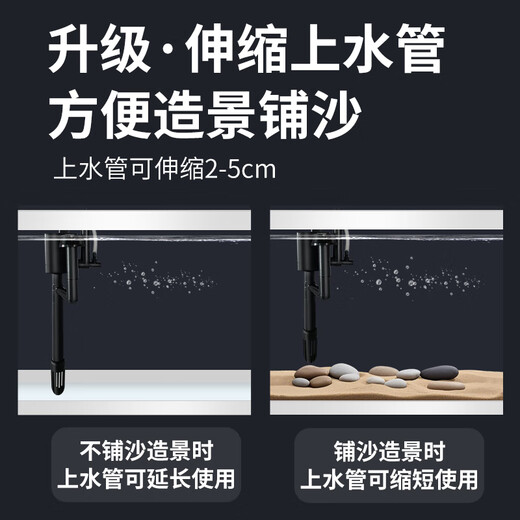 Changrui Small Fish Tank Small Desktop Living Room Household Glass No-Water Change Mini CR230+ Water Orchid Green Bamboo Scenery (Real Aquatic Plants)