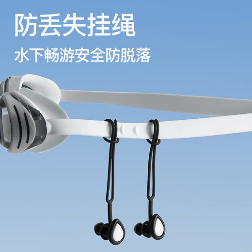 Youmei Swimming Earplugs Waterproof Professional Swimming and Bathing Anti-water Ingress No Soundproof Anti-Choking Children's Diving Nose Clip Artifact Set Piano Black Nose Clip + Earplugs