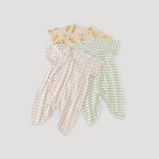 Bali Pig NOUVEAU BÉBÉ BÉBÉ SUMME mince pyjamas STRAP MOINE SUITE BEBILLE GILLE GIENS GILLE BÉBÉ HA Vêtements Little Foot Impreinte 66cm
