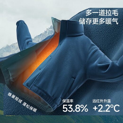 Beneunder jacket autumn and winter women's polar fleece autumn new style 2025 10,000-grain fleece stand-up collar jacket fleece liner