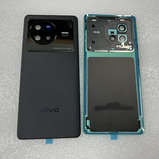 Vivo adapts to X80 back cover disassembly 99 new glass back shell X80Pro original mobile phone battery cover middle frame X80 original disassembly back cover holiday framed lens case