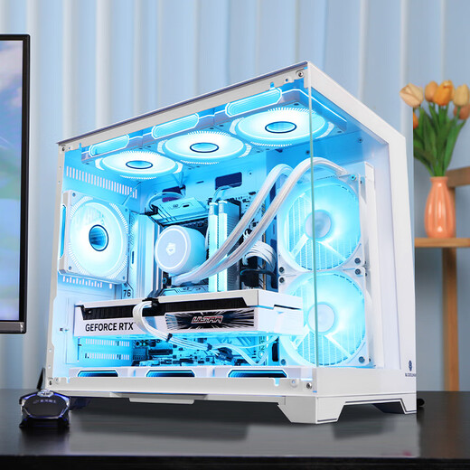 AMD 24-period interest-free Ryzen R7 7800X3D host/RTX5060TI/5070TI/5080/5060 graphics card desktop host computer complete sea view room assembly machine Package 7 7800X3D+1TB+16G cardless host