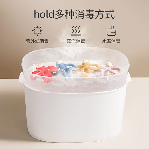 Little lion teether baby teething stick toy silicone soothing chew gum soft 3-6-12 months can be boiled little lion teether bag red + anti-chain little lion teether food grade silicone material