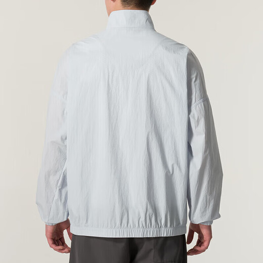 阿迪达斯 （adidas）官方舰店男装 新款舒适运动服防风梭织夹克健身训练跑步立领外套 IT3956 L