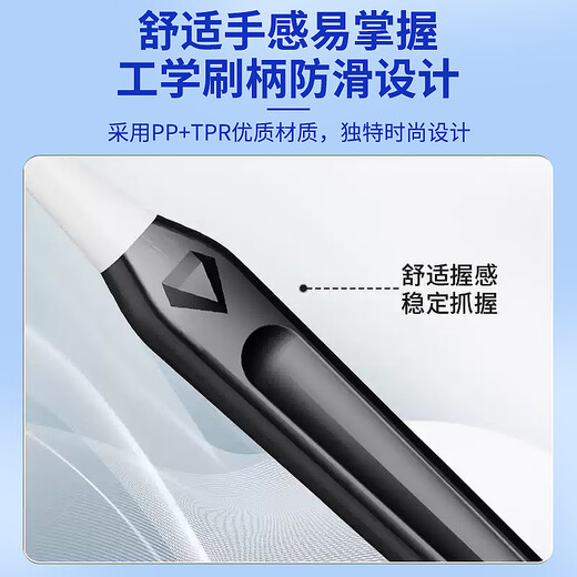 SOAO three-sided toothbrush adult soft hair u-shaped adult three-head toothbrush home use 360-degree cleaning for men and women