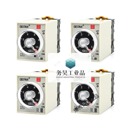 ST3P time relay power on delay power off JSZ3A-A B C D E F 24V 220V 380V DC12V ST3P A-C without base