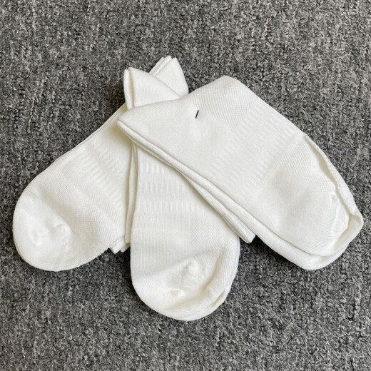 Adidas Socken Männer und Frauen Socken Outdoor Sports Running Socken atmungsaktive Basketball-Socken Freizeittuchsocken High Socken JC9272 S [35-38 Größen]