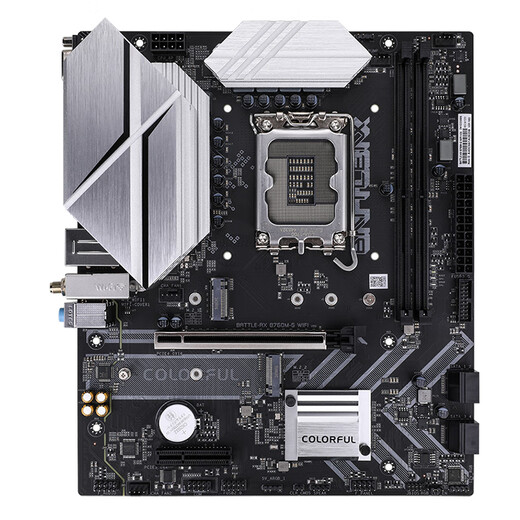 Intel Z790 coloré avec 12e génération de 12e génération / 13 / 14e génération i7 12700kf / 13700kf / 14700kf CPU Mother Set B760M-G WIFI D4 Small Black Blade 12th Generation 丨 I