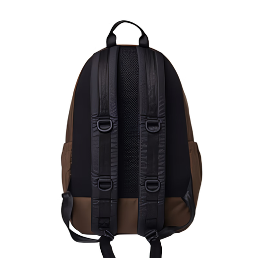 MLBX MLB co-marquée NY Logo Imprimé tendance Basic Casual Fabric Sac à dos Lesbienne Brown