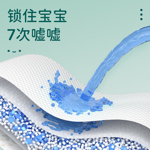 Babudou Neue Ananasmassage Pull-up-Hosen xxxxl 60 Tabletten Baby Windeln ultra-dünn atmungsaktiv im Sommer