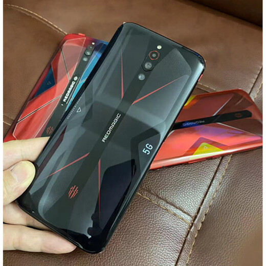 努比亚（nubia）  红魔5G带风扇肩键nx659j红魔电竞 红魔5G全新拆封8+128黑色 128G/256G x 标配 质保一年 x 中国大